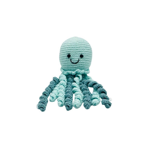 Best Years Crochet Jellyfish Baby Rattle