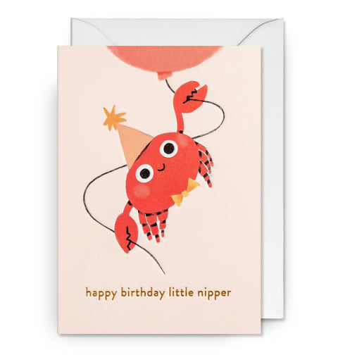Happy Birthday Little Nipper Greeting Card
