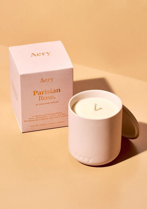 Aery Living - Parisian Rose Scented Candle