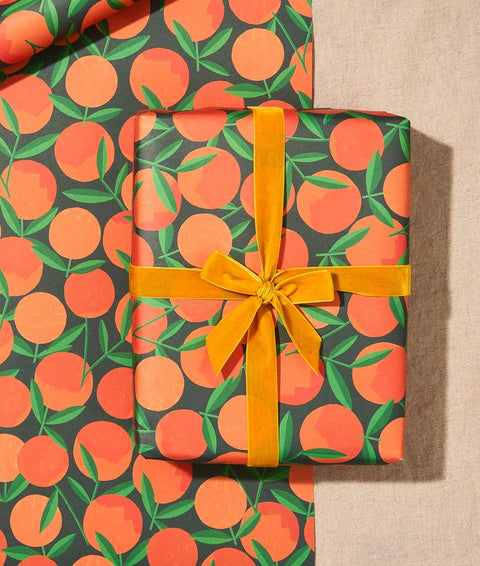 Wrap Clementines Wrapping Paper