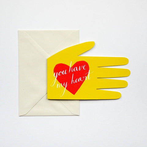 Hadley - You Have My Heart card