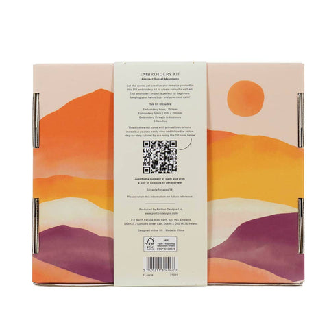 Flawsome Embroidery Craft Kit