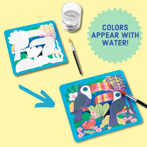 Rainforest Friends Color Magic Water-Reveal Kit, Mudpuppy
