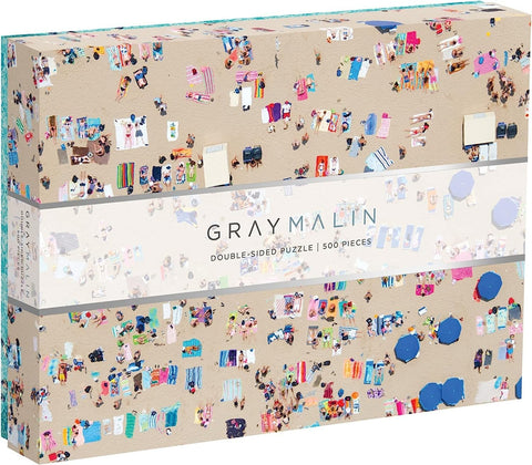 Gray Malin The Beach Two-sided Puzzle, Sarah McMenemy