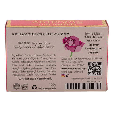 ARTHOUSE Unlimited - Bee Free, Triple Milled Plant Based Soap