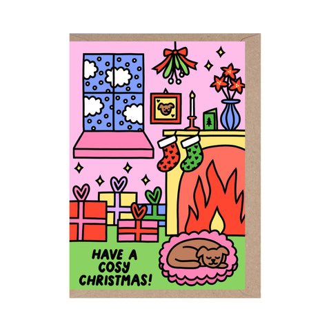 Rumble Cards - Have a Cosy Christmas Card