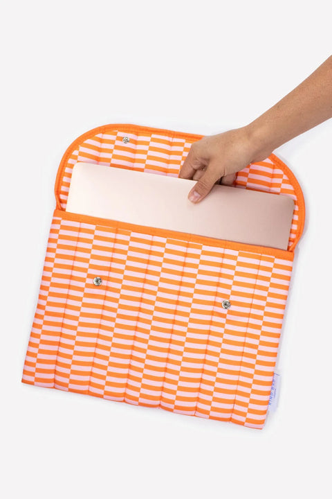 Kind Bag Laptop Sleeve Orange & Pink