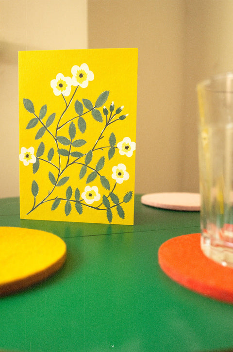 Hadley - Wild Rose Card