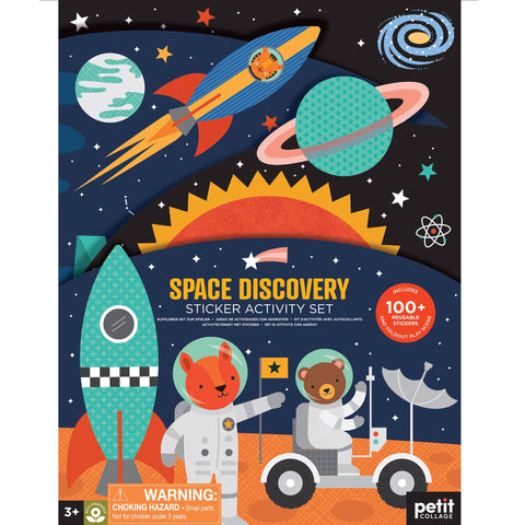 Petit Collage Sticker Activity Set: Space Discovery