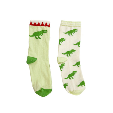 T-Rex 2 Pack Socks, Rockahula Kids
