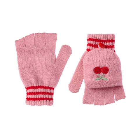 Cheerful Cherry Knitted Gloves, Rockahula Kids