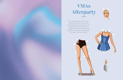 Dress Up Taylor: A New Era: A Taylor Swift paper doll book featuring more of her iconic looks