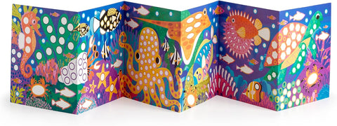 Ocean Life Sticker Sparkle Poster Activity Kit, Mudpuppy