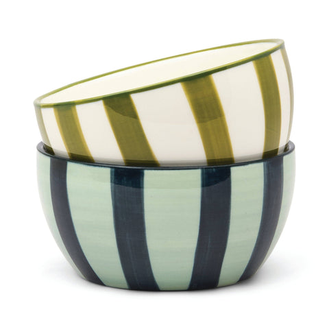 Designworks Collective - The Bella Dipping Bowls - Olive & Blue