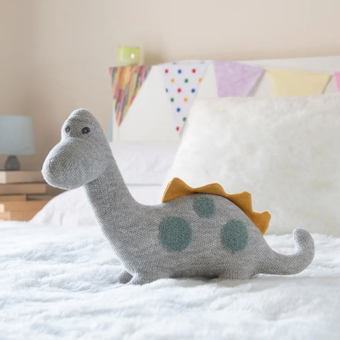 Large Organic Cotton Dinosaur Plush Toy