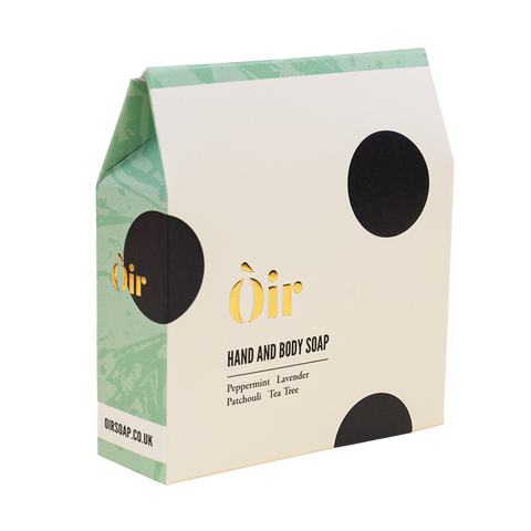 Oir Soap Ltd - Peppermint, lavender, patchouli, tea tree soap
