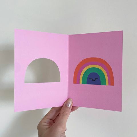 Rumble Cards - Rainbow Greeting Card