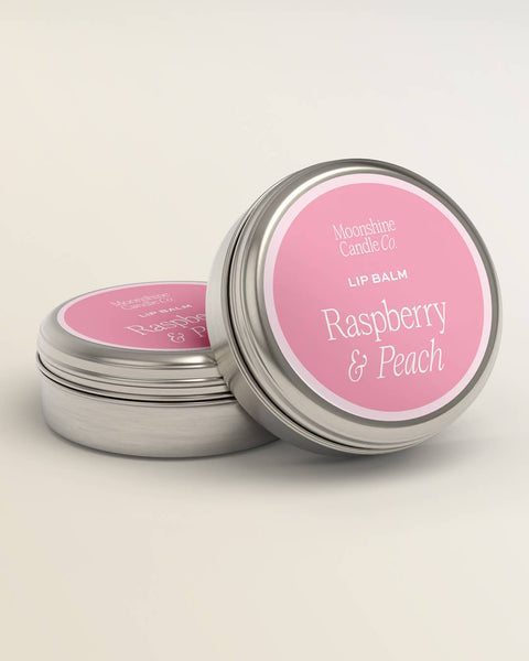 Moonshine Candle Co. - Raspberry and Peach Giftable Lip Balm