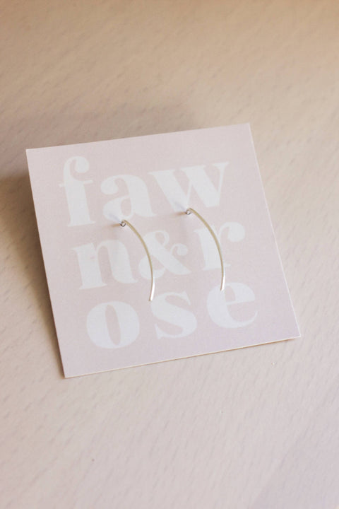 Fawn And Rose - Curved Ear Threads