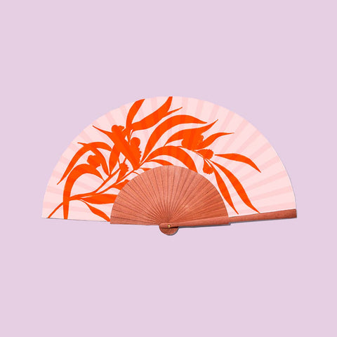 A FAN OF - Eucalyptus STANDARD  fan 100% handmade in Spain