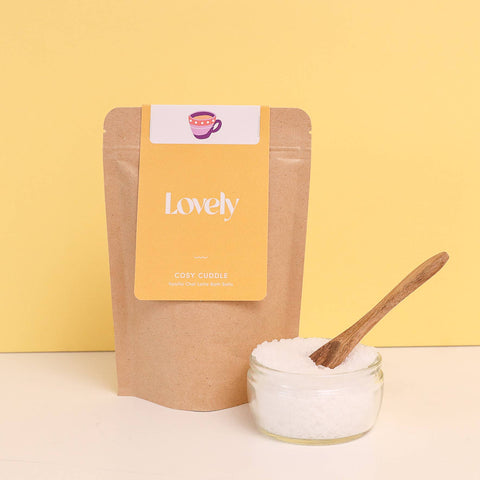 Lovely Skincare Bath Salts - Cosy Cuddle - Vanilla Chai Latte