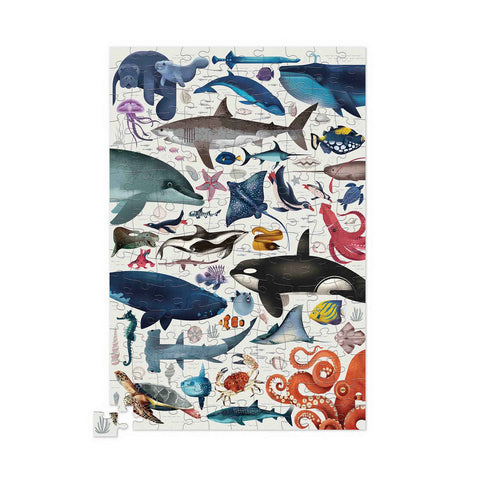 Hippychick - Crocodile Creek Puzzle in Tin Ocean