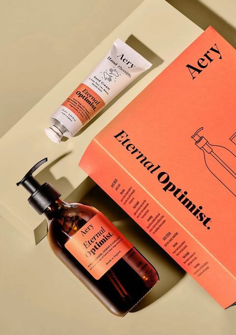 Aery Living - Eternal Optimist Amber Hand Therapy Set