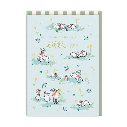Cath Kidston Welcome to the World Little One Card