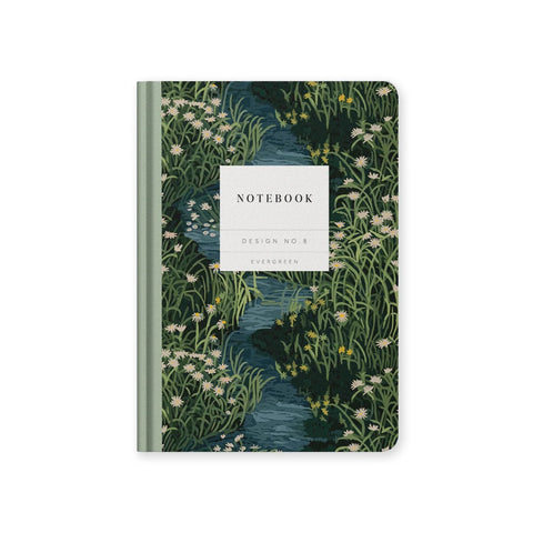 Design No.8 Marsh Daisies Hardback Notebook