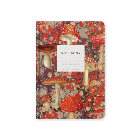 Design No.2 Marble Fungi Premium Hardback Notebook (A5)