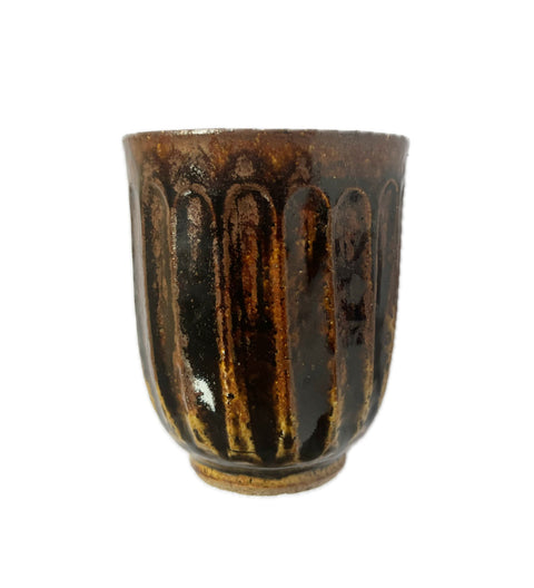 Japanese Ceramics Mug Brown