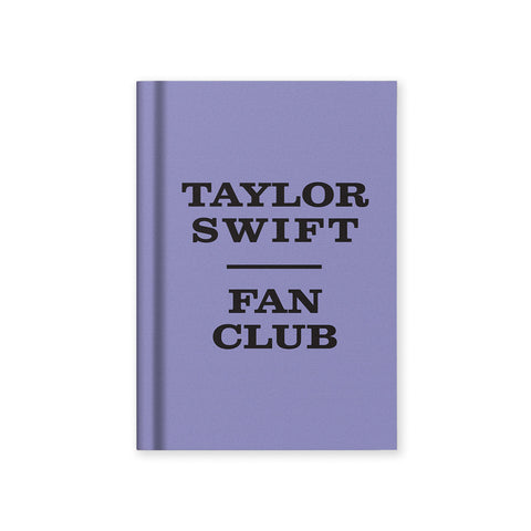 Taylor Swift Fan Club Fabric Hardback Notebook