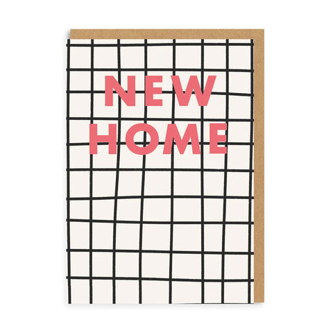 New Home Grid Pattern Card