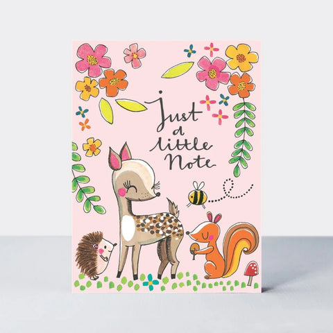 Rachel Ellen Designs Just A Little Note Woodland Creatures