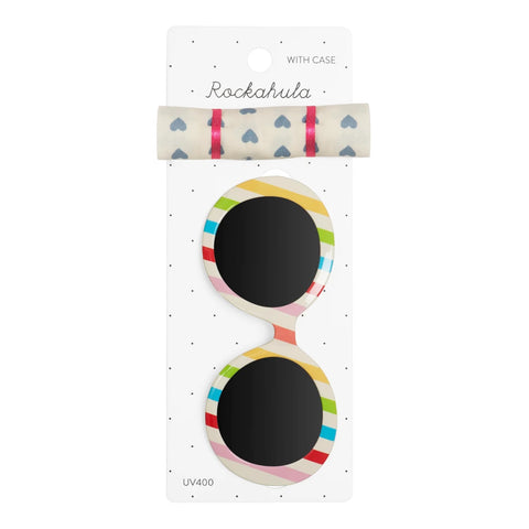 Vintage Rainbow Stripe Sunglasses, Rockahula Kids