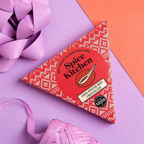 Spice Kitchen Chai-Spiced Hot Chocolate Triangle Box
