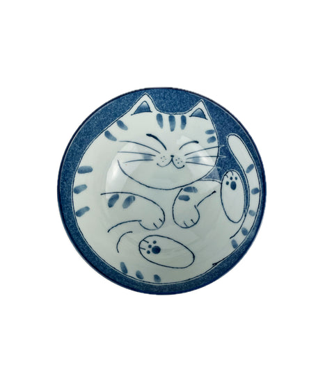Japanese Manpuku Cat rice bowl