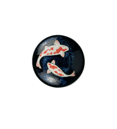 Japanese Koi Carp Plate MINI