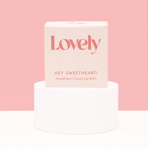 Lovely Skincare Lip Balm - Hey Sweetheart!