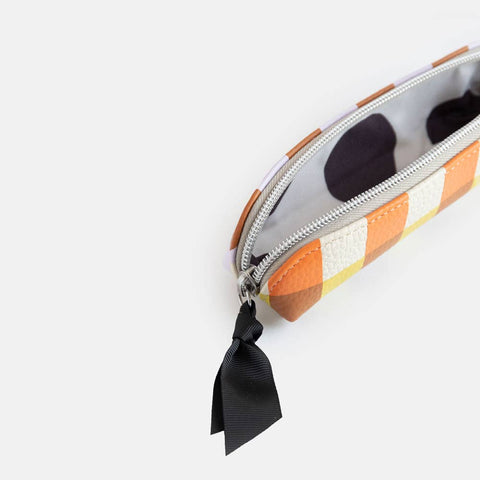 Caroline Gardner - Multi Check Pencil Case