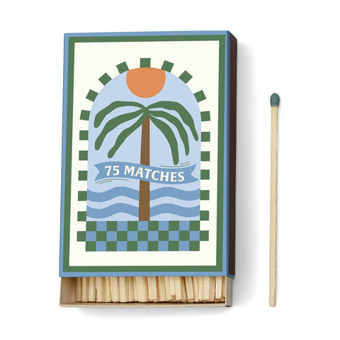 Designworks Collective Paddywax A Dopo Boxed Matches "Palm Tree"