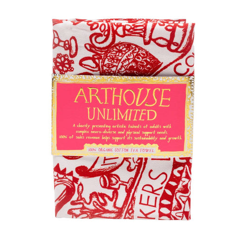 ARTHOUSE Unlimited - Love Is In The Air Tea Towel