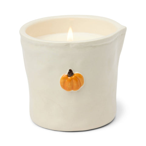 Designworks Collective - Pumpkin Embossed Ceramic Candle