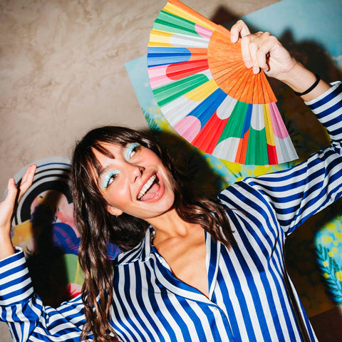 A FAN OF - Playground STANDARD  fan 100% handmade in Spain