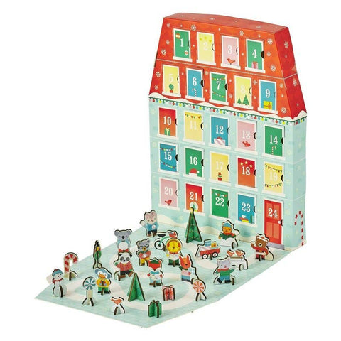Petit Collage House Advent Calendar