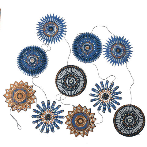 East End Press - Stars Sewn Garland