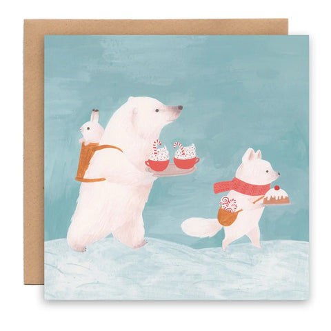 Candy Cane Card, Cécile Berrubé