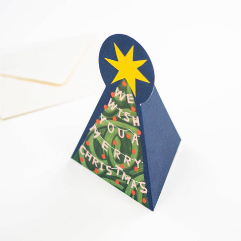 Hadley - Merry Christmas Tree Fold-Out Card