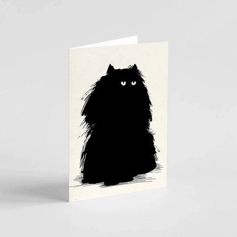 Ben Rogers Fluffy Persian Cat Card