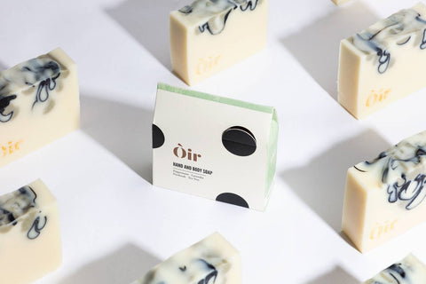 Oir Soap Ltd - Peppermint, lavender, patchouli, tea tree soap